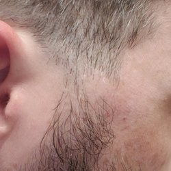 Great Clips - This is just one tiny bit of the messed up hair.