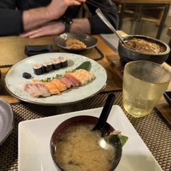 Kobe Restaurant - Sushi, bibimbap and miso soup