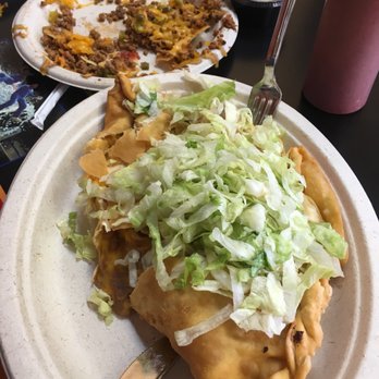 Sopapilla Express - a plate of food on a table - Mexican Near Me - Newark, Ohio Sopapilla Express - a plate of food on a table - Mexican Near Me - Newark, Ohio