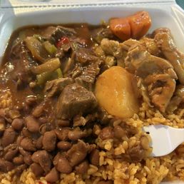 Pepper Steak Mofongo