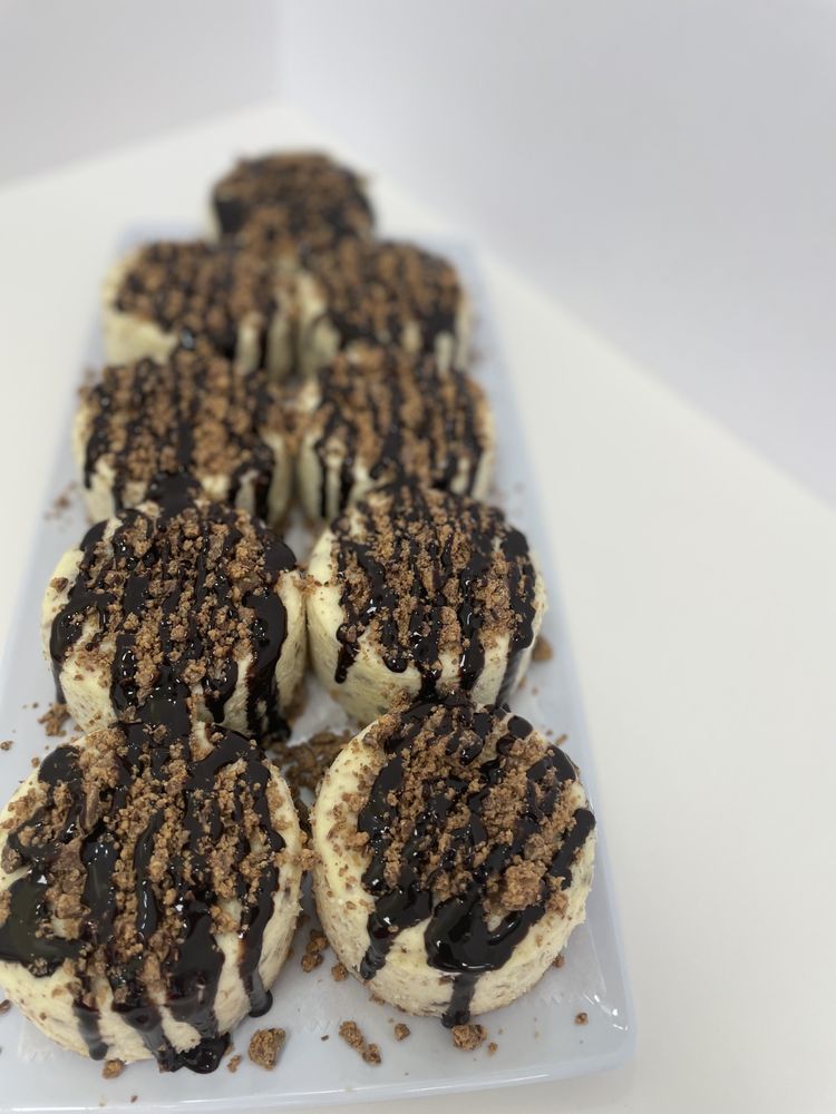 Food from Little Lenny's Cheesecake Bakery