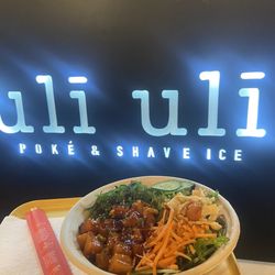 ULI ULI Poke And Shave Ice - The Original Poke with Salmon and Seaweed Salad (Chefs Kiss)