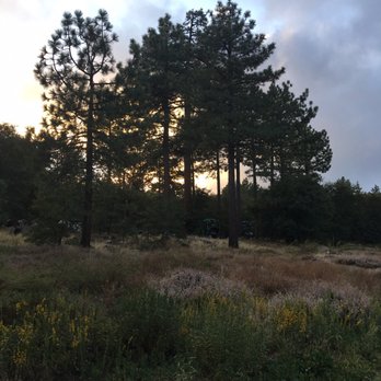 Burnt Rancheria Campground - View looking towards sunset - Parks Near Me - Mount Laguna, California