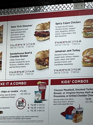 Menu photo 2 Firehouse Subs Hackensack, NJ