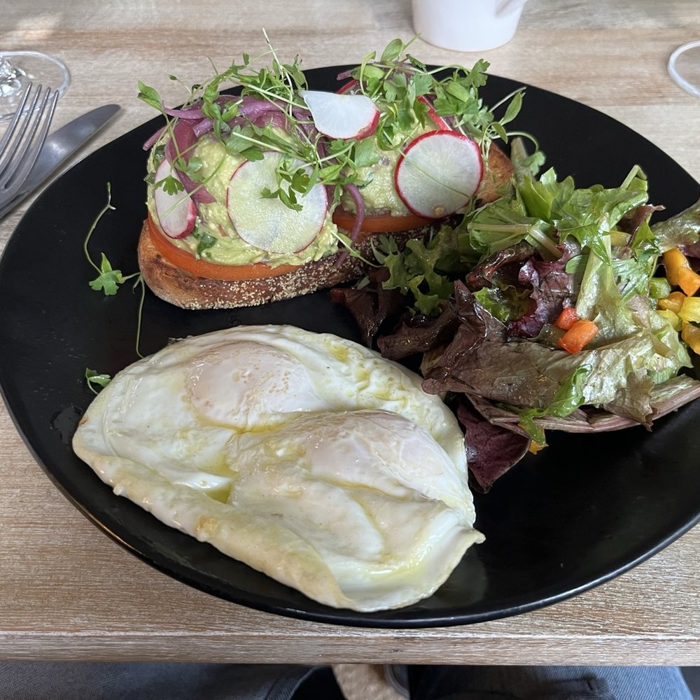 Godfrey’s Bakery and Cafe - Supercharged Avo-Toast with two eggs - Bakeries Near Me - Falls Church, Virginia Godfrey’s Bakery and Cafe - Supercharged Avo-Toast with two eggs - Bakeries Near Me - Falls Church, Virginia