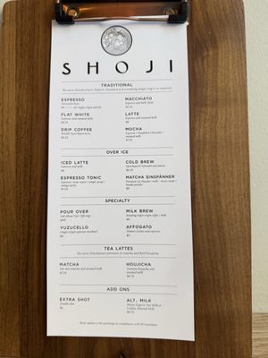 Menu photo 1 Shoji San Francisco, CA Menu photo 1 Shoji San Francisco, CA