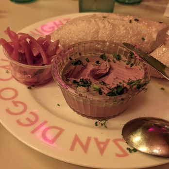 Beginner's Diner - Liver pate and sourdough bread - Diners Near Me - San Diego, California Beginner's Diner - Liver pate and sourdough bread - Diners Near Me - San Diego, California