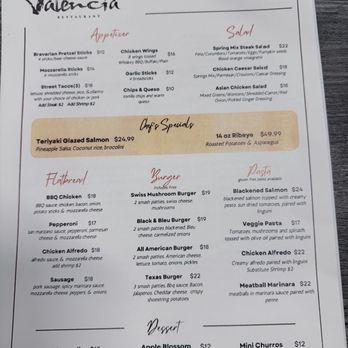 Valencia Restaurant - Menu - Spanish Near Me - Winter Garden, Florida Valencia Restaurant - Menu - Spanish Near Me - Winter Garden, Florida