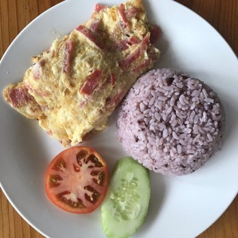Strawberry Cafe - Ham and cheese omelette - Cafes Near Me - Sagada, MOU