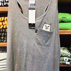 So it's a cat in a pocket?