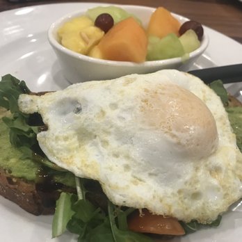 Brunch Cafe-Niles - Avocado toast.  Needed more avocado and less balsamic vinegar - Breakfast & Brunch Near Me - Niles, Illinois