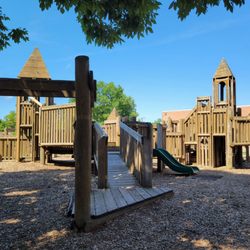 Wickliffe Progressive School Park - Castle playground