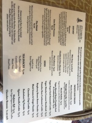 Menu photo 6 Dobra Tea Asheville, NC