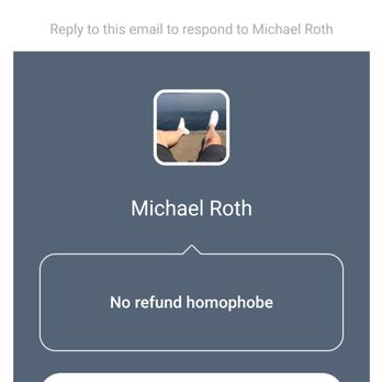 Michael Wayne Roth - I'm not going to dignify this w/ any response except to post here to show how he continues to taunt me even after I blocked him on my phone. - Hair Stylists Near Me - Seattle, Washington Michael Wayne Roth - I'm not going to dignify this w/ any response except to post here to show how he continues to taunt me even after I blocked him on my phone. - Hair Stylists Near Me - Seattle, Washington