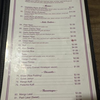 Himalayan Sherpa Cuisine - Naan galore and Momo along w desert - Himalayan/Nepalese Near Me - Carlsbad, California Himalayan Sherpa Cuisine - Naan galore and Momo along w desert - Himalayan/Nepalese Near Me - Carlsbad, California