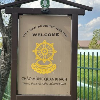 Vietnamese Buddhist Center - Sign - Buddhist Temples Near Me - Sugar Land, Texas