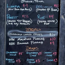 Twelve Truck - Menu (07/16/23). @Twelve_Truck #JerseyCity #FilipinoFood #Pinoy #FoodPorn