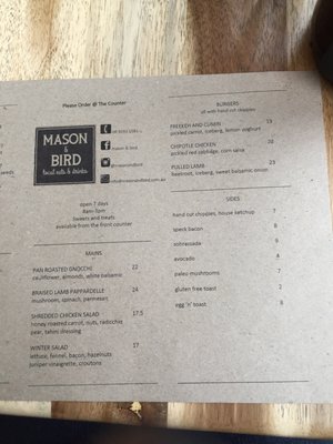 Mason & Bird by null