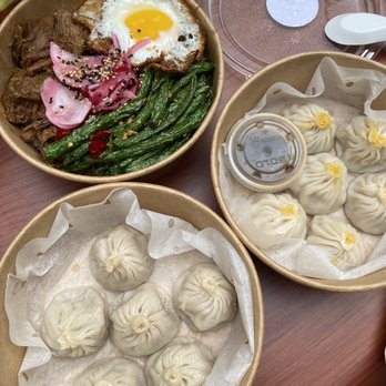 Mr Bao - Pork and pork & crab soup dumpling. Beef galbi rice bowl - Shanghainese Near Me - Brooklyn, New York Mr Bao - Pork and pork & crab soup dumpling. Beef galbi rice bowl - Shanghainese Near Me - Brooklyn, New York