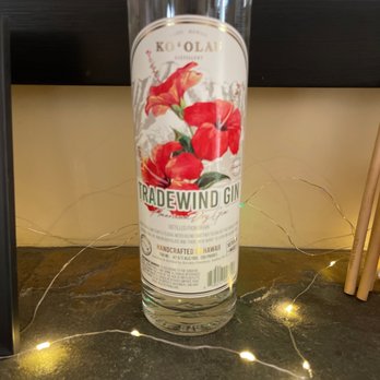 Ko'olau Distillery - Trade winds Gin - Distilleries Near Me - Kailua, Hawaii