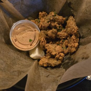 Succotash Southern and Creole Kitchen - Fried oysters!  Yes! - Southern Near Me - Durham, North Carolina