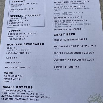 The Café & Beer Garden - the menu - Beer Gardens Near Me - Kennett Square, Pennsylvania