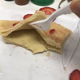 No filling,the other half barely had any as well. No filling,the other half barely had any as well.