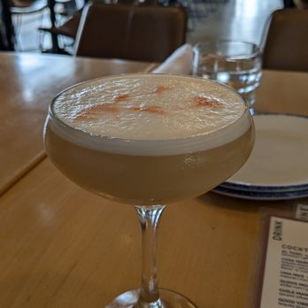Fresco Cocina - Their version of Pisco sour - Tacos Near Me - Carlsbad, California