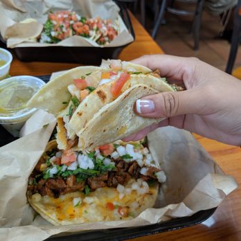 Del Huerto Mexican Grill - These tacos are ginormous! - Mexican Near Me - Westminster, Maryland