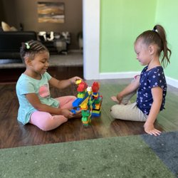 Jungle Book Daycare and Preschool - Building LEGOs