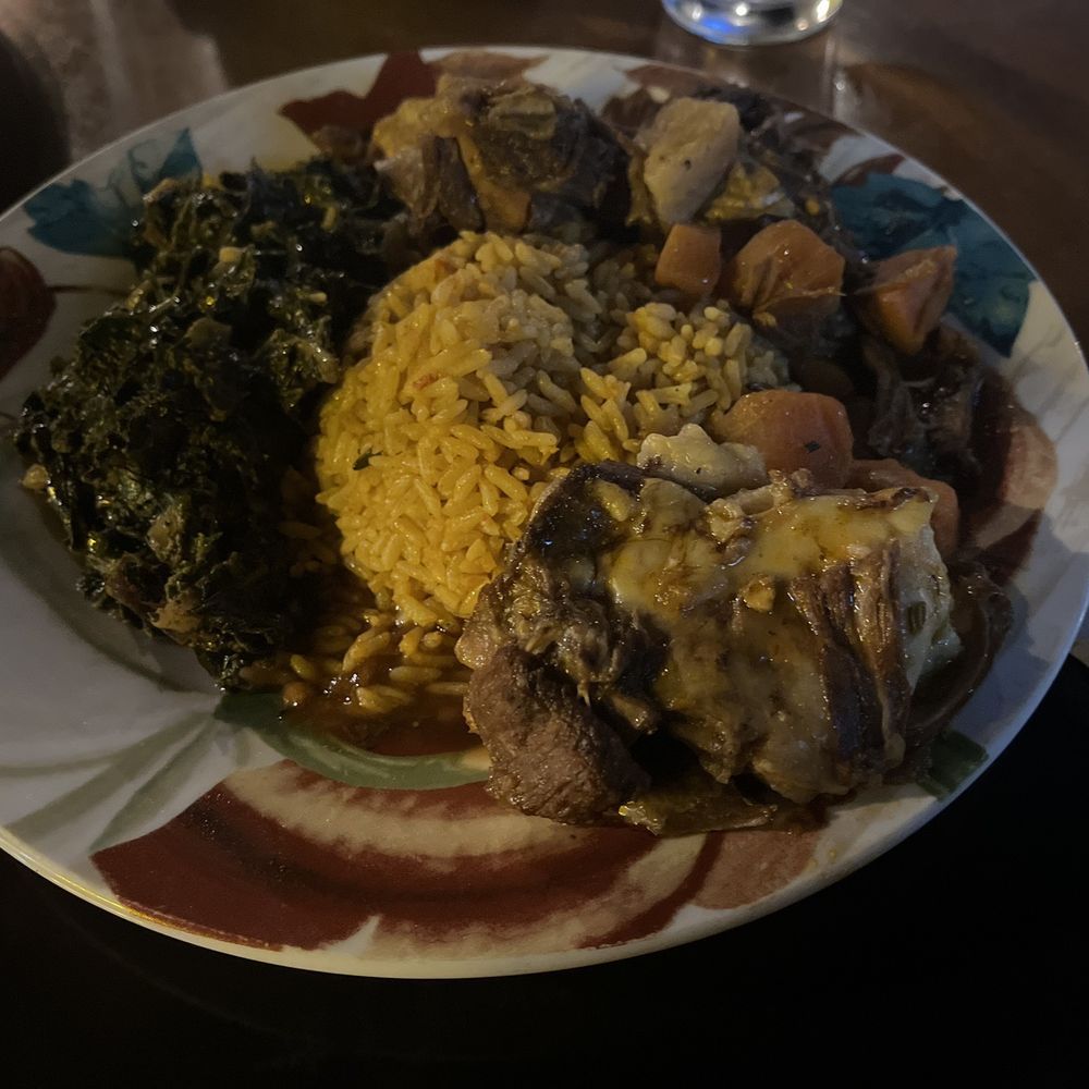Lydia On H - Goat meat, jollof rice, and greens - Lounges Near Me - Washington, DC, District of Columbia Lydia On H - Goat meat, jollof rice, and greens - Lounges Near Me - Washington, DC, District of Columbia