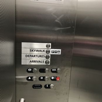 AirTrain JFK - The elevator from the baggage claim area! - Train Stations Near Me