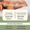 Thai Massage gift card