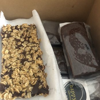 Happy Bakeshop - Peanut butter, and oatmeal fudge bars. Brownies. - Bakeries Near Me - Denver, Colorado Happy Bakeshop - Peanut butter, and oatmeal fudge bars. Brownies. - Bakeries Near Me - Denver, Colorado