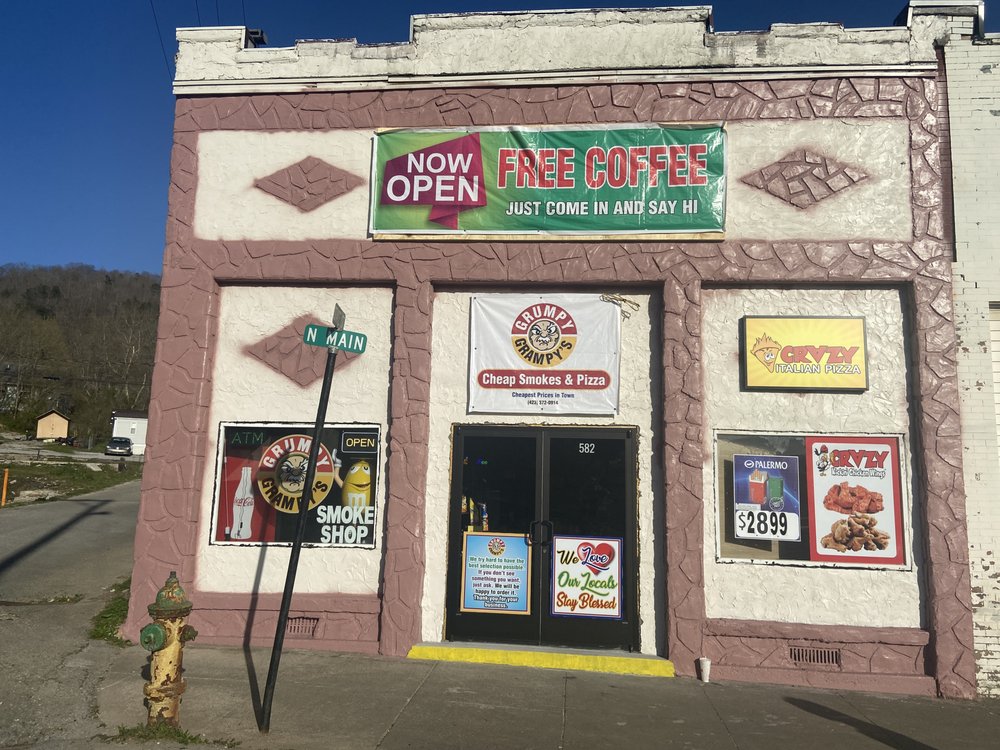 GRUMPY GRAMPY’S CLOSED 582 N Main St, Jellico, Tennessee Tobacco Shops Restaurant