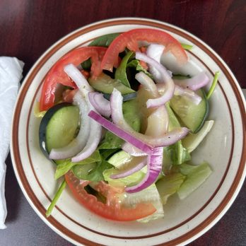 My Little Italy - Salad with house dressing - Italian Near Me - Sevierville, Tennessee My Little Italy - Salad with house dressing - Italian Near Me - Sevierville, Tennessee