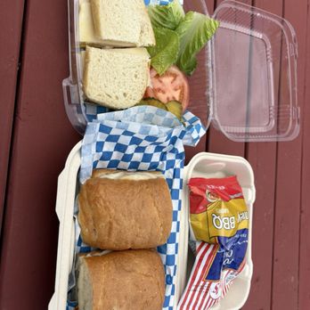 Edmonds Bakery - The sad sandwich on the left and no chips vs the hot sandwich on the right, same price. - Bakeries Near Me - Edmonds, Washington Edmonds Bakery - The sad sandwich on the left and no chips vs the hot sandwich on the right, same price. - Bakeries Near Me - Edmonds, Washington