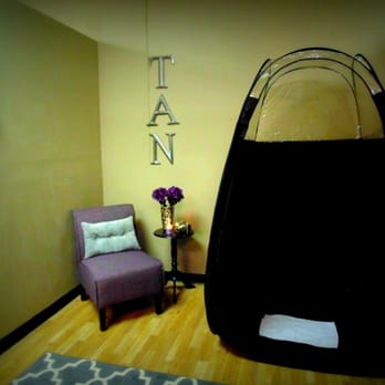 Lash Out Loud - Our  airbrush spray tanning room! - Eyelash Service Near Me - Albuquerque, New Mexico