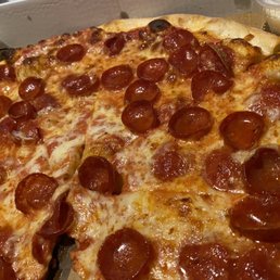A classic Pepperoni pizza A classic Pepperoni pizza