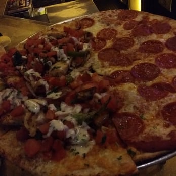Sierra Gold - Half chicken fajita and pepperoni pizza. - New American Near Me - Reno, Nevada Sierra Gold - Half chicken fajita and pepperoni pizza. - New American Near Me - Reno, Nevada