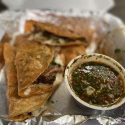 Lucia’s Taqueria - Queso biria
