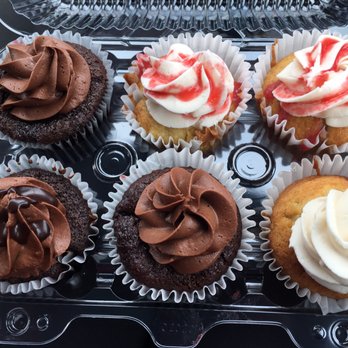 The Cupcake Queen - The Chocolate cupcakes are DELICIOUS!! Especially the Triple chocolate!! My husband liked the Plain Jane. Also shown Strawberry. - Desserts Near Me - Waxhaw, North Carolina The Cupcake Queen - The Chocolate cupcakes are DELICIOUS!! Especially the Triple chocolate!! My husband liked the Plain Jane. Also shown Strawberry. - Desserts Near Me - Waxhaw, North Carolina