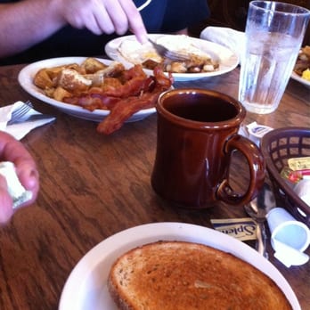 Captain Bob's - a man eating breakfast at a restaurant - Food Near Me - Ocean City, New Jersey