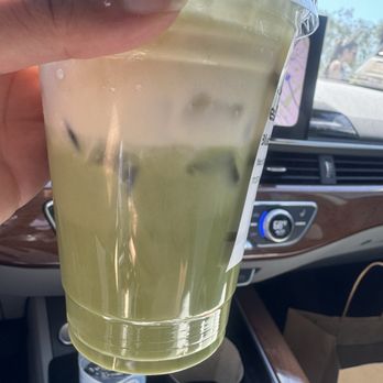 KRISP Fresh Living - Blueberry Lemon Cream Matcha - Acai Bowls Near Me - Irvine, California