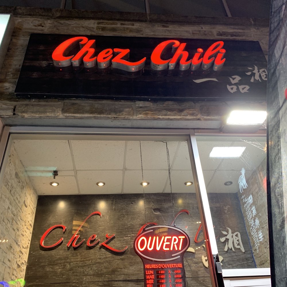 Chez Chili - Entrance - Chinese Near Me - Montreal, Quebec Chez Chili - Entrance - Chinese Near Me - Montreal, Quebec