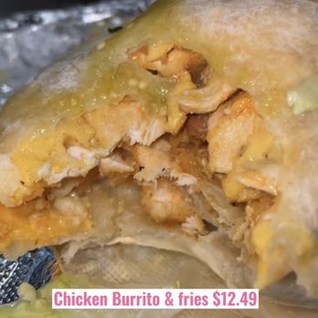 The Taco Spot - Chicken burrito and fries - Mexican Near Me - Chandler, Arizona The Taco Spot - Chicken burrito and fries - Mexican Near Me - Chandler, Arizona