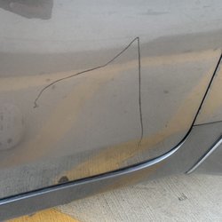 Fitness Connection - Keyed car from fitness connection.
