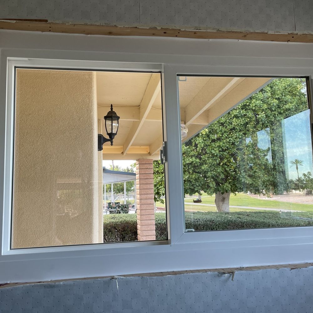 Power Home Remodeling - Unfinished window - Windows Installation Near Me - Tempe, Arizona Power Home Remodeling - Unfinished window - Windows Installation Near Me - Tempe, Arizona