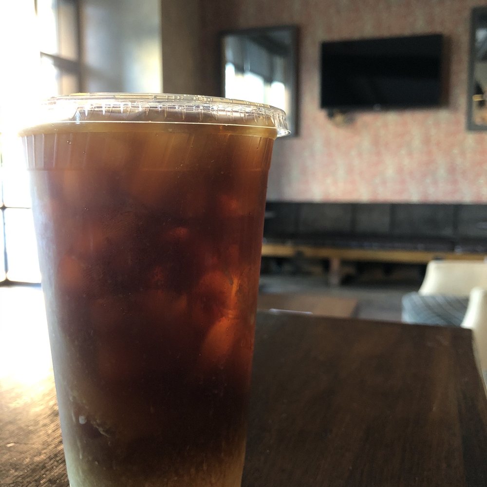 Bongo Java - Iced coffee with almond milk. - Coffee & Tea Near Me - Nashville, Tennessee