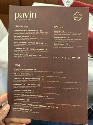 Menu photo 5 Pavin 86 New York, NY Menu photo 5 Pavin 86 New York, NY